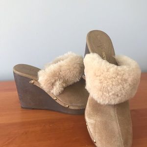 Vince Camuto mules.  Size 6.5